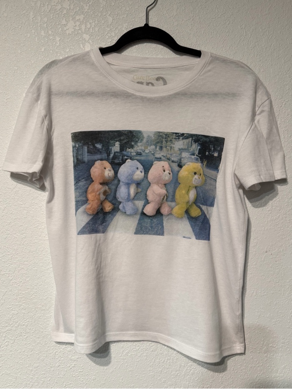 Care Bears Abbey Road White Tee